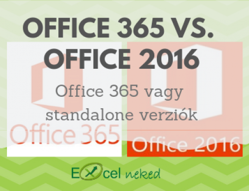Mi a különbség az Office 365 és az Office 2016 között?