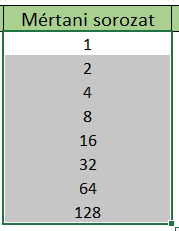 Mértani sorozat