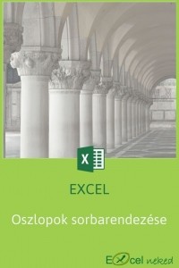 Oszlopok sorbarendezése