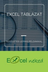 Excel táblázat – Részletes leírás példákkal