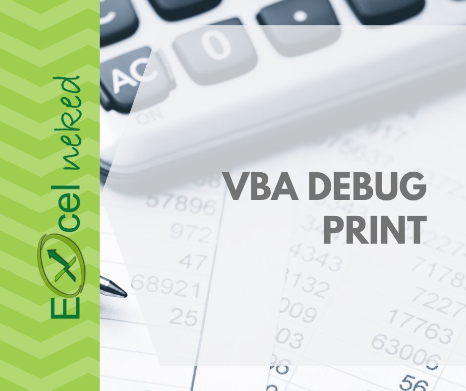 VBA Debug print - Hibakeresés egyik módja - Excelneked.hu